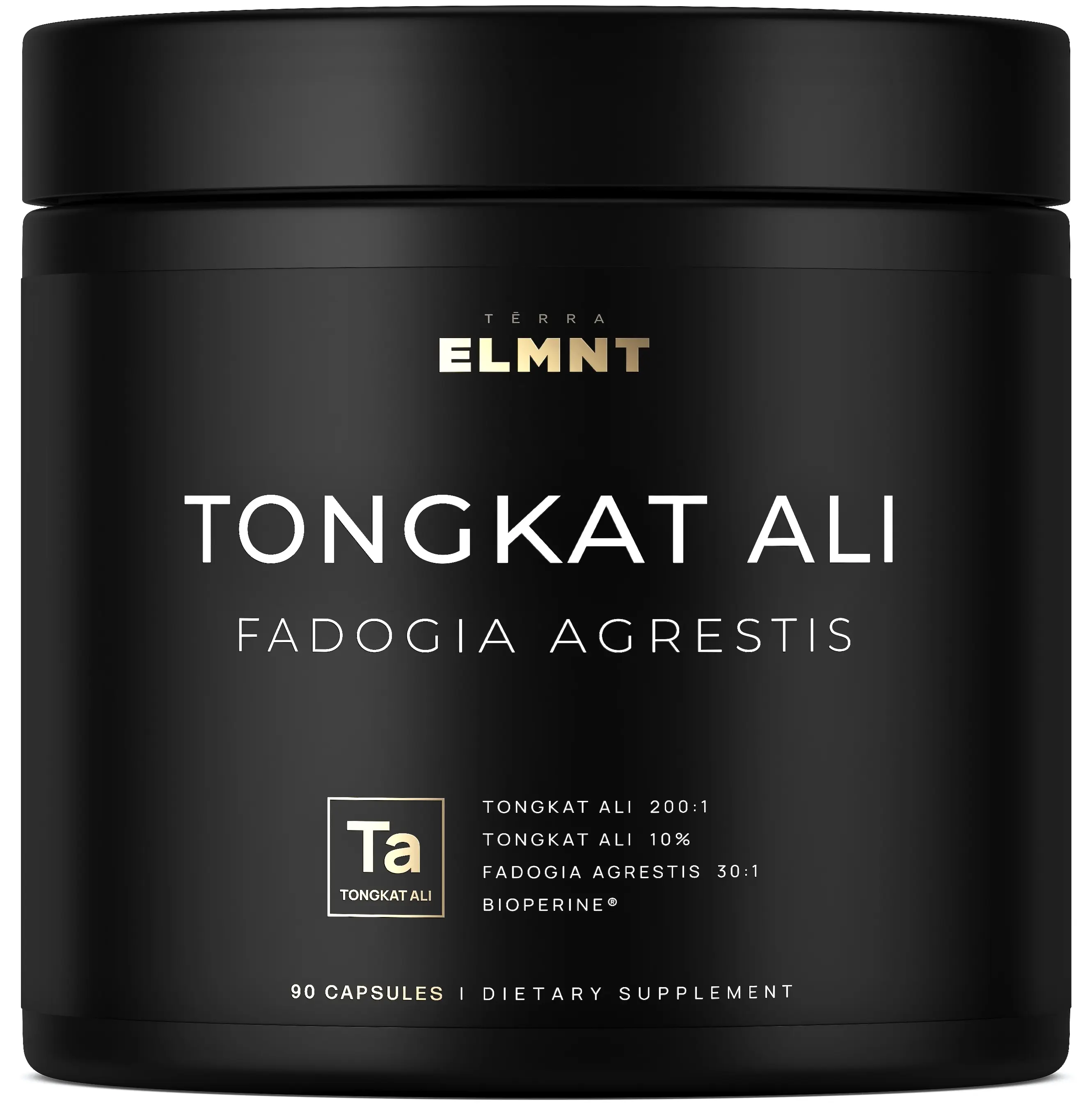 TERRA ELMNT Tongkat Ali Supplement | Supports Strength, Energy & Performance | High Potency Extract with Fadogia Agrestis