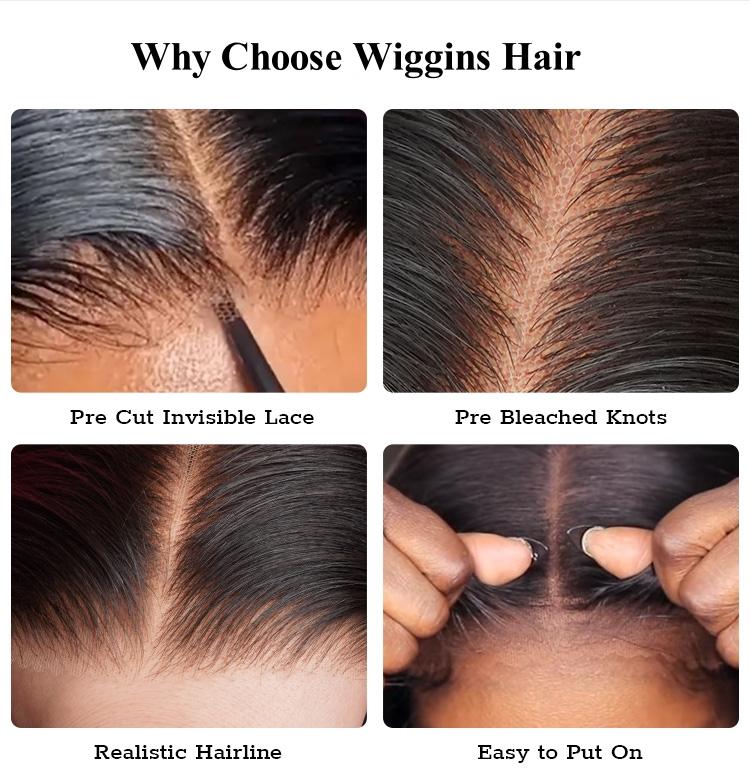 [Spring Musts] Wiggins Hair Pre Cut Ready And Go Wig Glueless Curly Wig Pre Bleached Pre Plucked 7x4 Closure Wig 13x4 HD Lace Frontal Wig Human Hair WeeklyDeals #SpringStatements