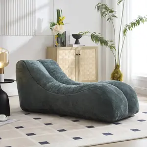 Creative Bean Bag Sofa Chair for Adults High-Quality 100% Polyester Fiber Plush & Elastic Support Perfect for Gaming Reading & TV Indoor Use RR