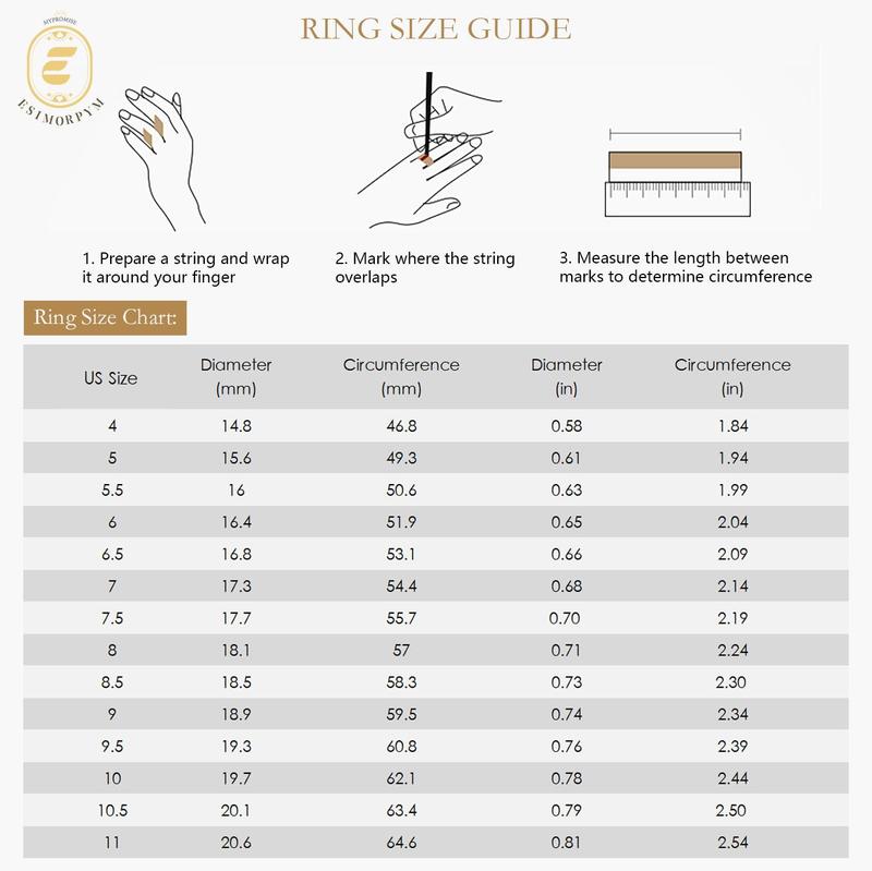 Moissanite 4ct Three Stone Prong Engagement Ring Copper Ring Band Jewelry Perfect Birthday Engagement Wedding Anniversary Gift