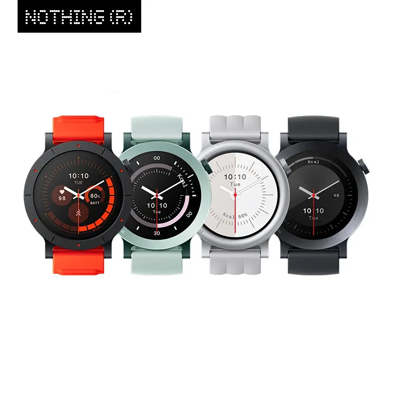 CMF BY NOTHING Watch 3 Pro Durable Gadget Wristwatch for Men - Cool Gadgets, Bluetooth Call, AI Features, ChatGPT, Energy Score, Heart Rate Tracking, Sleep Monitor, GPS, 130+ Sport Modes, IP68, Silicone & Metal, Android iOS Compatible, Father's Day Gift,