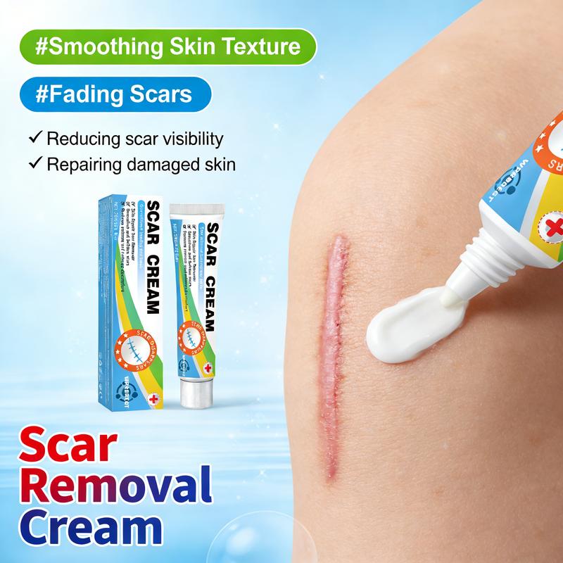 Scar Removal Cream & Gel for Effective Scarring Reduction Fades Surgical & Acne Scars Promotes Cell Regeneration Lightweight Texture Suitable for All Skin Types