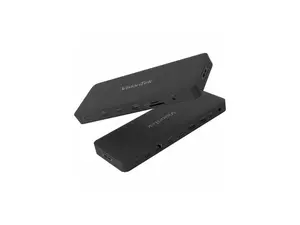 VisionTek VT8100DL Docking Station - for Notebook, Mobile Device, Monitor - Charging Capability - Memory Card Reader - SD, microSD - USB Type C, USB Type A - 4 Displays Supported -  901800