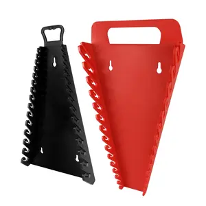 2PC Magnetic Wrench Organizer Rack – Space Saving Toolbox Wrench Holder