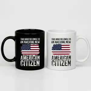 Awesome New American Citizen Ceramic Mug, Collection Coffee Cup, Gift for Fans, Coffee Mug 11oz 15oz Tea Cup, Gift for Coffee Lovers