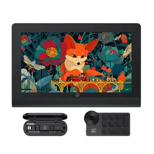 XPPen Artist Ultra 16 Touch Drawing Display 4K OLED 15.6-inch 16K Pressure Levels 100,000 : 1 Contrast Ratio AG Nano-etched Glass X3 Pro Stylus