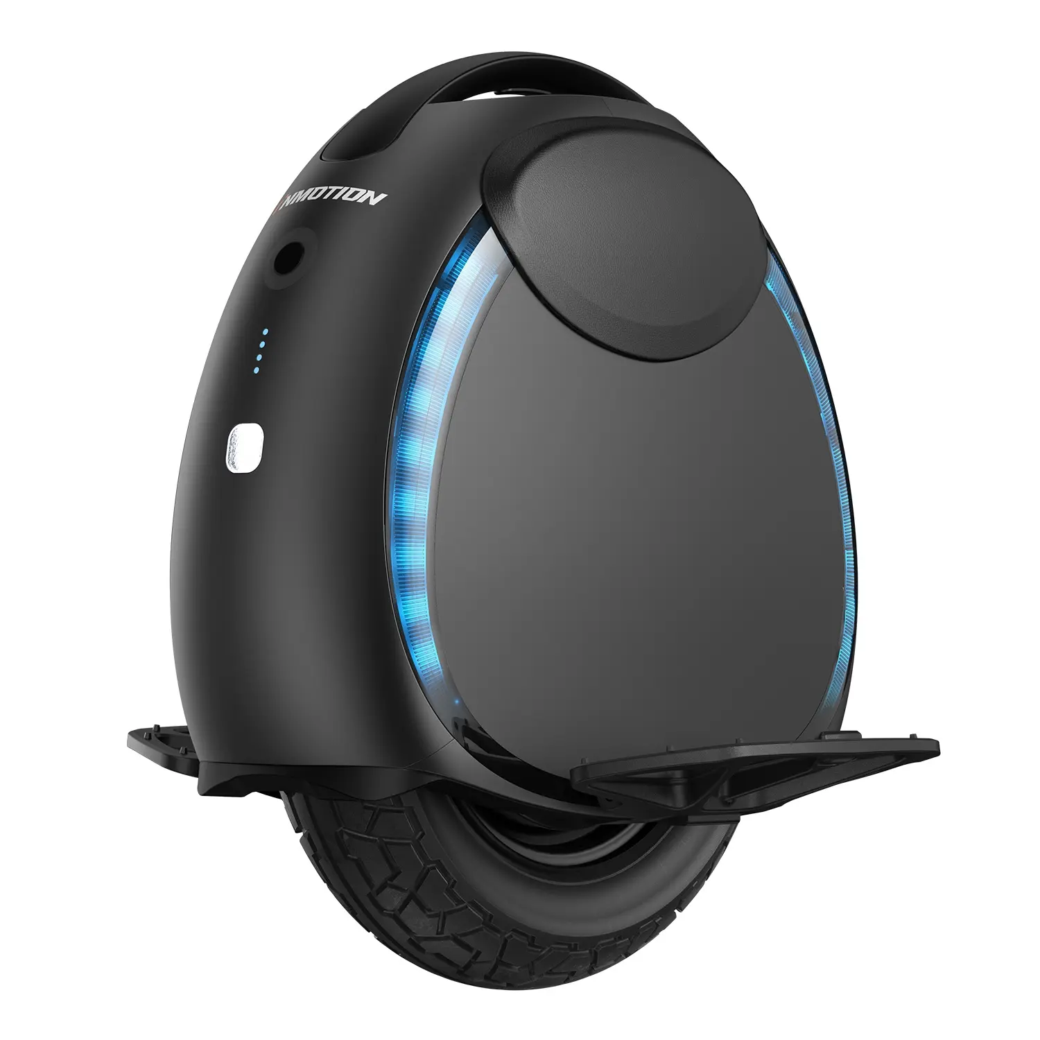 INMOTION V6 Electric Unicycle App Controlled Scooter - 1000W Motor, 18.6-mi Range, 27.6 lbs Ultra-Light, UL2272 Certified Safety Armor, Commuting Scooter for Teens, Built-in Bluetooth Speaker, DIY Lights, Built-In Speaker, Speaker Bluetooth Portable