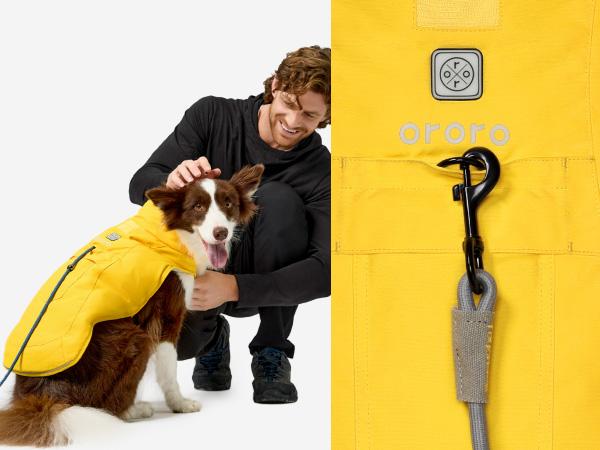 ororo Heated Dog Vest with Battery, Reflective Strips, Adjustable Padded Dog Vest with 4 Heating Zones