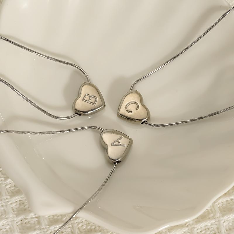 GGIRL 18K Gold Plated Necklace Filled Alphabet Letter Engraved Heart Bead for Women's Weddings Dances Parties Festivals Fashionable Jewelry Gifts Fashion Jewelry Gift for Holiday Haul Christmas Birthdays Anniversaries GGIRL 18K Gold Plated Necklace Filled Alphabet Letter Engraved Heart Bead for Women's Weddings Dances Parties Festivals Fashionable Jewelry Gifts Fashion Jewelry Gift for Holiday Haul Christmas Birthdays Anniversaries