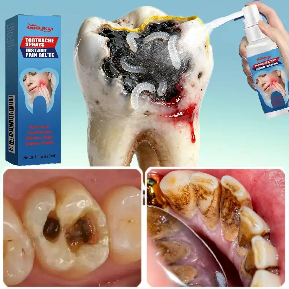 Oral Care Spray 3 – Preventing tooth sensitivity, Relieving swollen and inflamed gums, Helping reduce tooth decay, Gentle formula for daily use