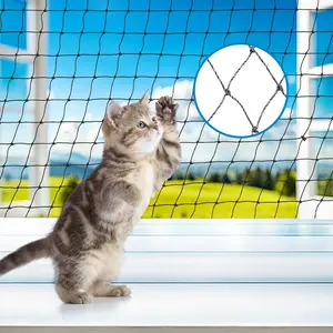 Steel Cat Netting Balcony, High Strength Safety Pet Netting for Catio