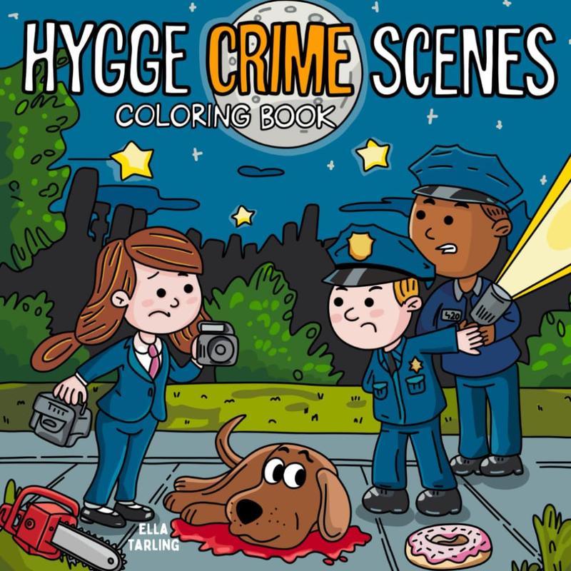 Hygge Crime Scenes – Cozy & Bold Coloring Book: Easy & Fun Mystery Designs for Adults – Paperback Hygge Crime Scenes – Cozy & Bold Coloring Book: Easy & Fun Mystery Designs for Adults – Paperback