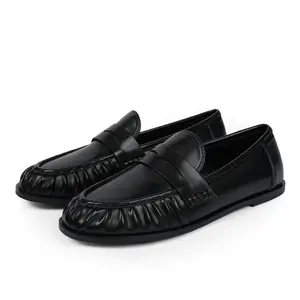 [QIY]Penny Loafers for Women Flats Shoes Women Dressy Comfortable Moccasins Womens Slip on Loafers Shoes Comfortable Work Flats