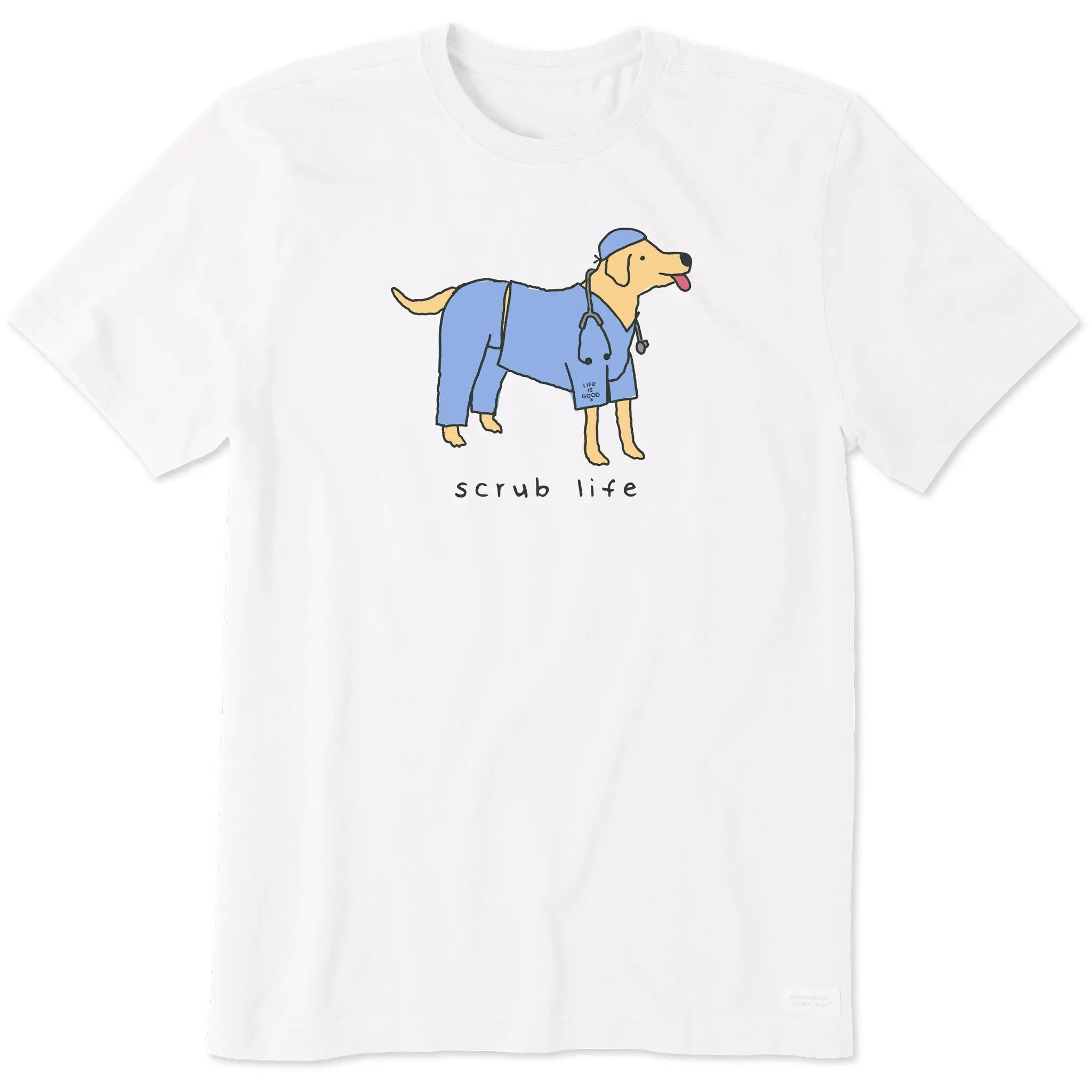 Men's Scrub Life Dog Short Sleeve Tee