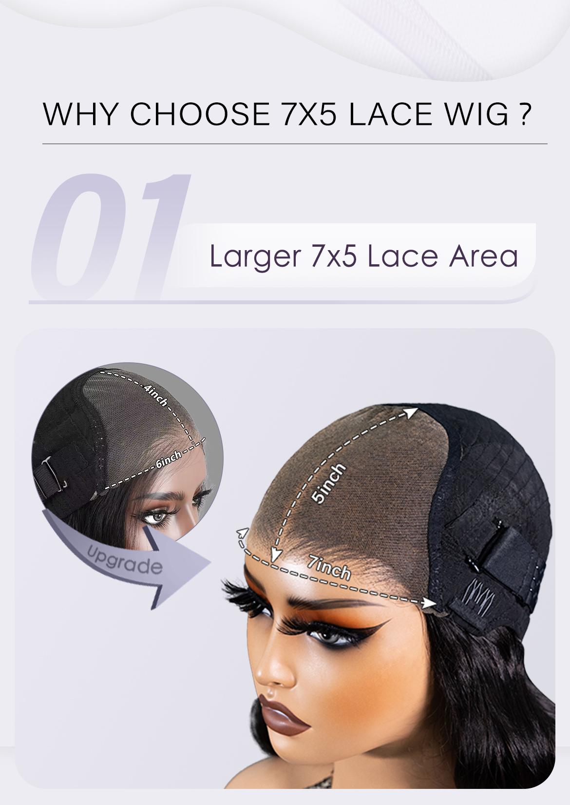 [250% Density ] Wavymy Styled-to-Go Casual Blonde Highlights Afro Kinky Curly 7x5 Lace Wear Go Glueless Wigs Pre-Cut & Pre-Plucked 100% Human Hair Wig 250% Density Outdoorfun