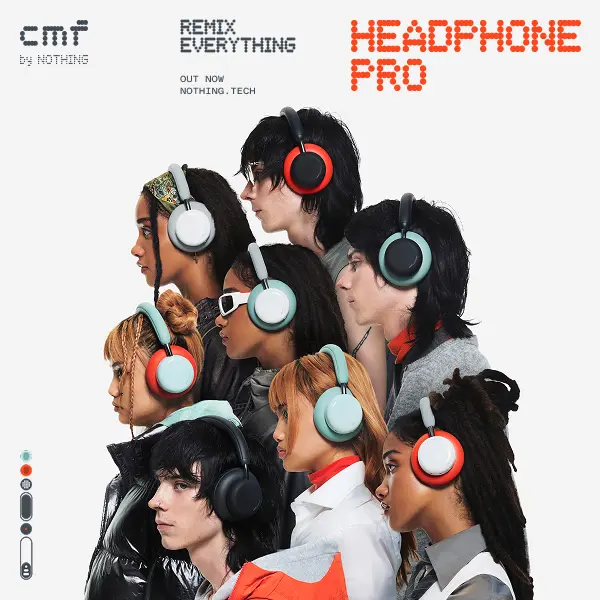 【2026 New】CMF Headphone Pro Wireless Modular Over-Ear Headphones with ANC, Hi-Res LDAC, 100H Battery & Fun Controls,summerwins summerwins tiktokshopbacktoschool