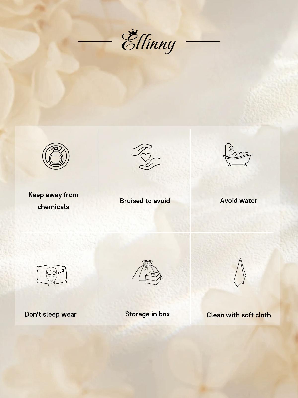 Effinny Jewelry 4.5ct 3PC Three Stone Wedding Ring Set In S925 Sterling Silver, 5A Cubic Zirconia Bridal Rings Set, Anniversary Ring for Women