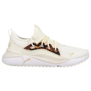 PUMA Womens Pacer Future Allure Tortoise Lace Up Sneakers Shoes Casual - Off White