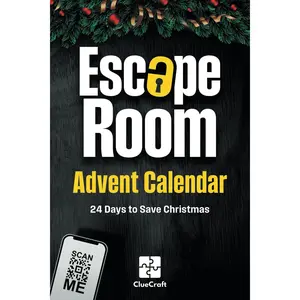 The Escape Room Advent Calendar: A Christmas Crime to Solve - 24 Days to Save Christmas - An Advent Riddle Book for Adults Paperback – September 14, 2024