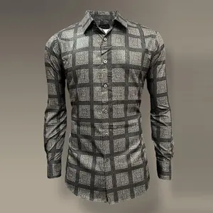 Camisa Manga Larga Negra MT4023