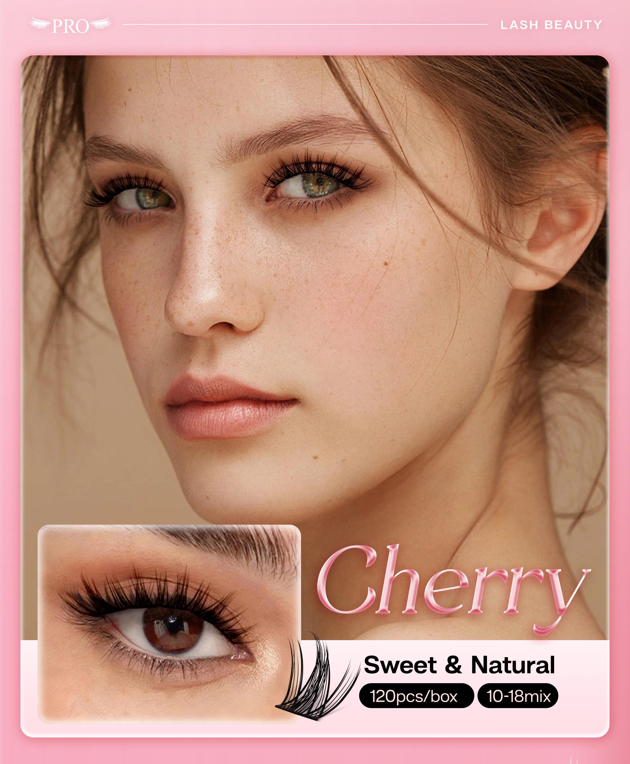 73% Hot Fresh Launch ProLashBeauty Anime Lashes Cluster Extension Kit - DIY C D Curl Eyelashes with Remover for Volume Length - Cosmetic Makeup