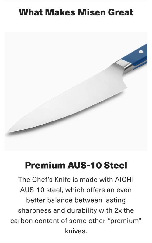 6.5 inch Chef's Knife - AUS-10 - Final Sale