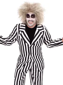 Leg Avenue Men's Beetle Boss Halloween Costume - Beetle Juice Cosplay Jacket and Pants