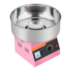 VEVOR Commercial Cotton Candy Machine Electric Sugar Floss Maker Stainless Steel Pink