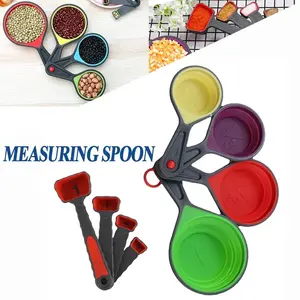 Collapsible Travel Cup & Spoon – Portable Kitchen Tool