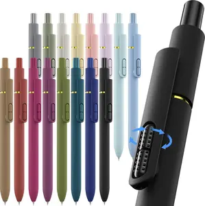 Colorful Gel Pens - 8 Pcs Colored Ink Pens Coloring | 0.7MM Smooth Writing Medium Point - Quick Drying Retractable Colored Pen for Journaling Note Taking TiktokShopSpringGlowUp