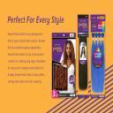 Outre Human Hair Blend Weave Premium Purple Pack Brazilian Boutique Miracle Coily Fro 5Pcs with 4" Deep Lace Closure