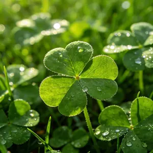 150 Clover Seeds for Planting – Classic Green Ground Cover Seeds for Garden Lawns, Backyard Landscapes and Outdoor Natural Garden Spaces, Seeds Only Not Live Plants