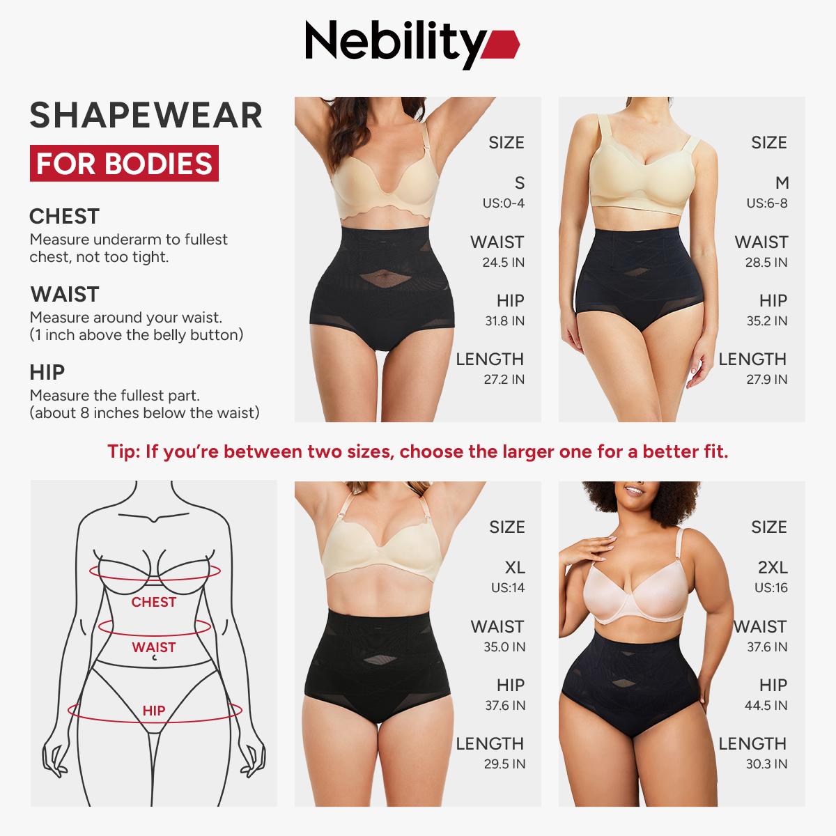 Nebility Women's Mesh Breathable Shapewear Shorts - Tummy Control Postpartum Cincher | Soft Compression, Minimalist Sexy Underwear for All-Day Comfort Womenswear Basic SpringStatements