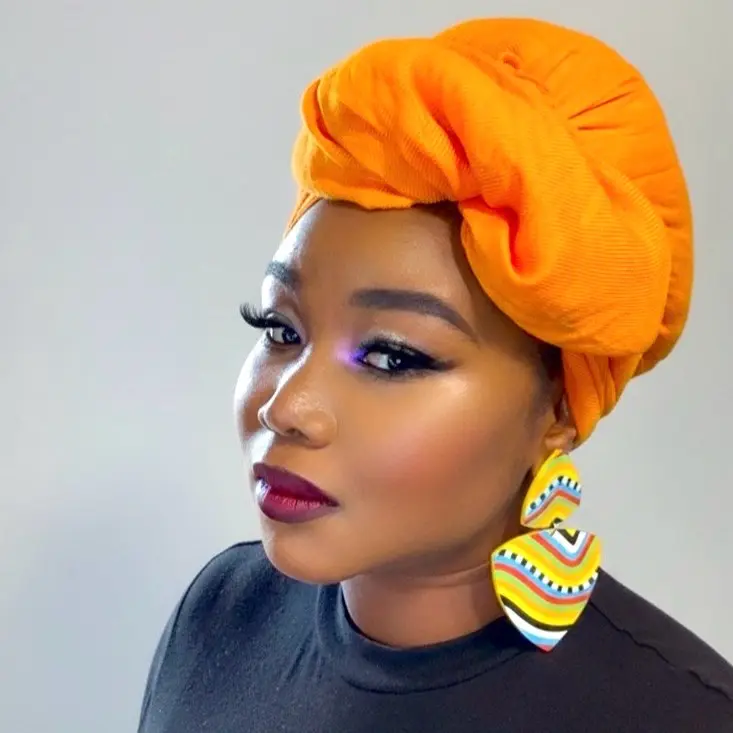 17/ASHANTI: Afrocentric acrylic stud  statement earrings made with hypoallergenic materials, designed to express culture, pride, and heritage in a bold, modern way.