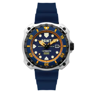 Minesweep Automatic Yellow  / Silicone | Yellow Dial