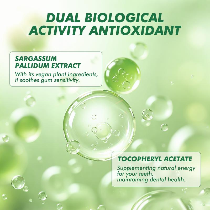 CEELIKE SEA SALT & LIME Fresh Breath Toothpaste | Deeply Cleans Teeth, Provides Long-Lasting Freshness, Gently Cares for Oral Health