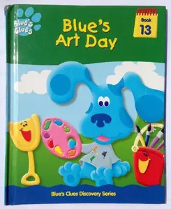 USED-Blue's art day (Blue's clues discovery series) by K. Emily Hutta (Hardcover)