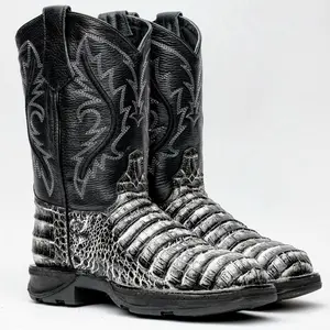 Desert Belly Leather Boots With 3D Lightweight Sole - Composite Toe