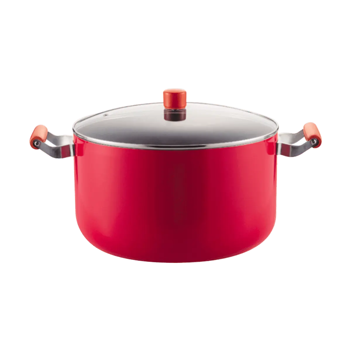 PEARL LIFE 32cm Japanese Stock Pot - Heavy Duty Non-Stick Soup Pot for Gas & Induction Stovetops, Perfect for Stews, Porridge, Steaming, and Curry
