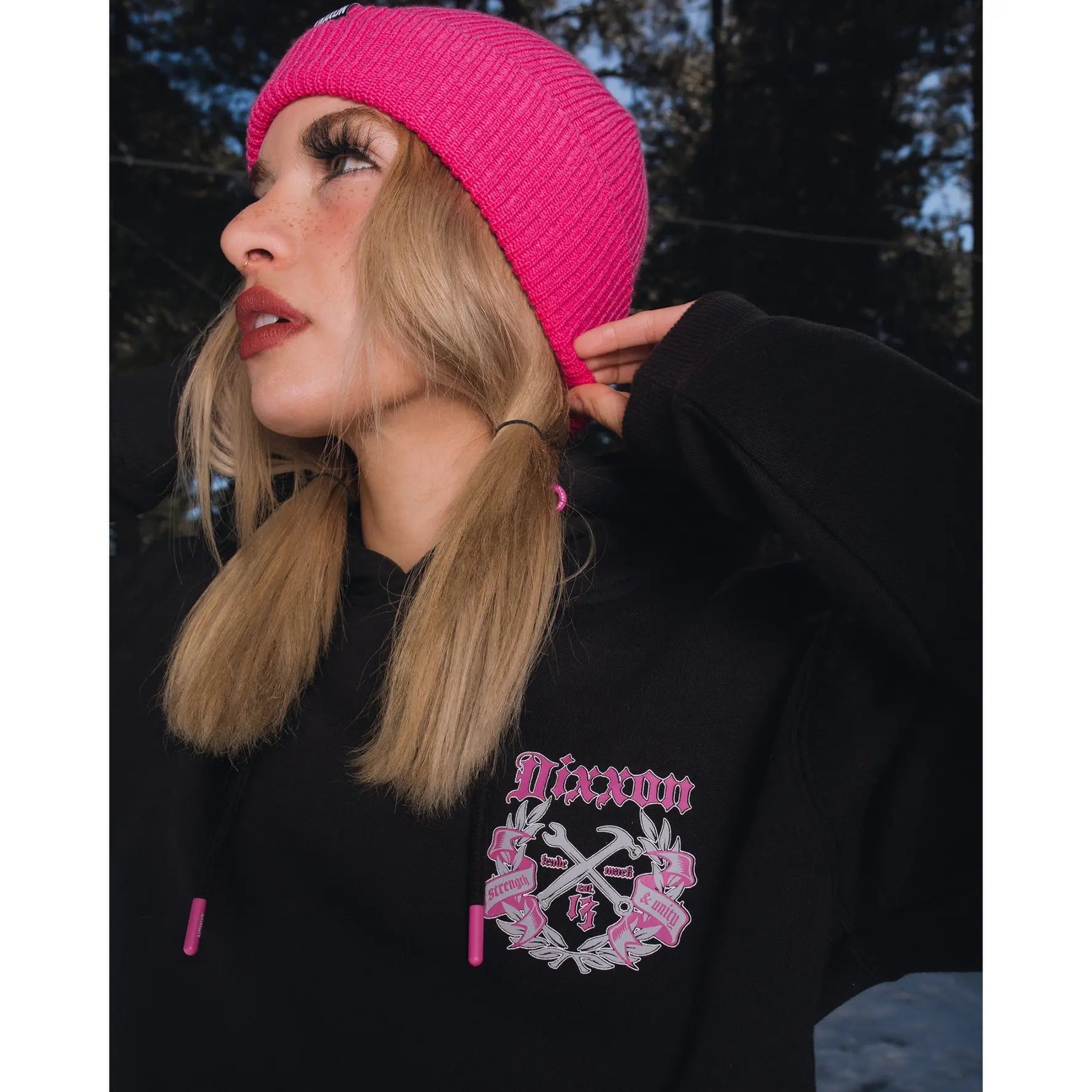 Dock Beanie - Bright Pink
