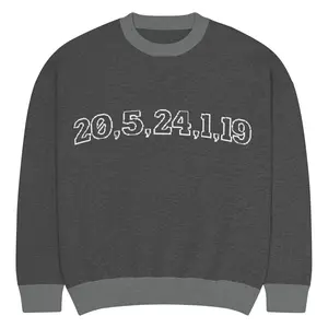 NUMERIC KNITTED SWEATER
