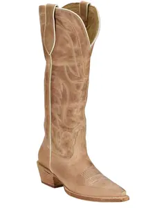 Tony Lama Women's Derby Jess Tall Western Boot Snip Toe - Dr4250