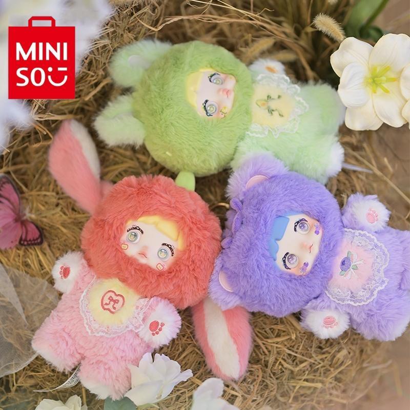 Nommi-Interesting Fruits Series V3 Figures Plush Blind Box-Great Pendant on Handbag Backpack Any Bags,Collectible Perfect for Fans