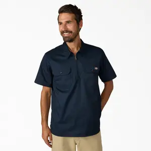 Dickies  1/4 Zip Work Shirt 