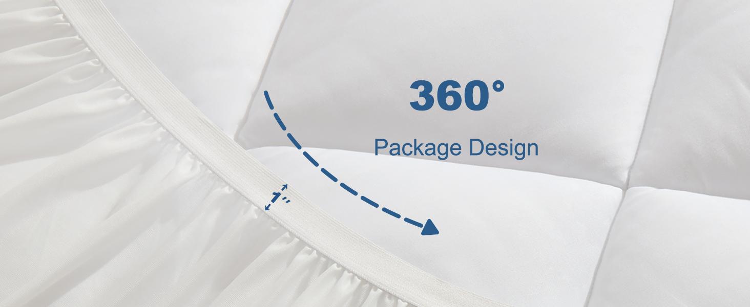 SpringGlowUp【BEDLORE】4-Inch Memory Foam Mattress Topper for Back Pain Relief: Dual-Layer Medium Support With 2" Gel Cooling Foam + 2" Fluffy Pillow Top, Breathable Pressure-Relieving Fitted Pad, Machine Washable Cover Perfect for Guest Bed