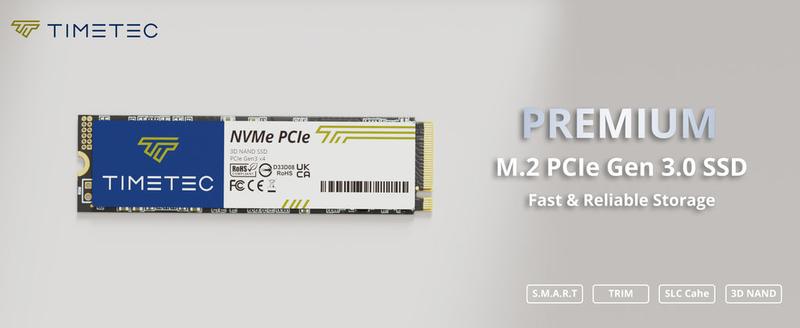 TIMETEC PREMIUM M.2 NVMe PCIe 3.0 SSD