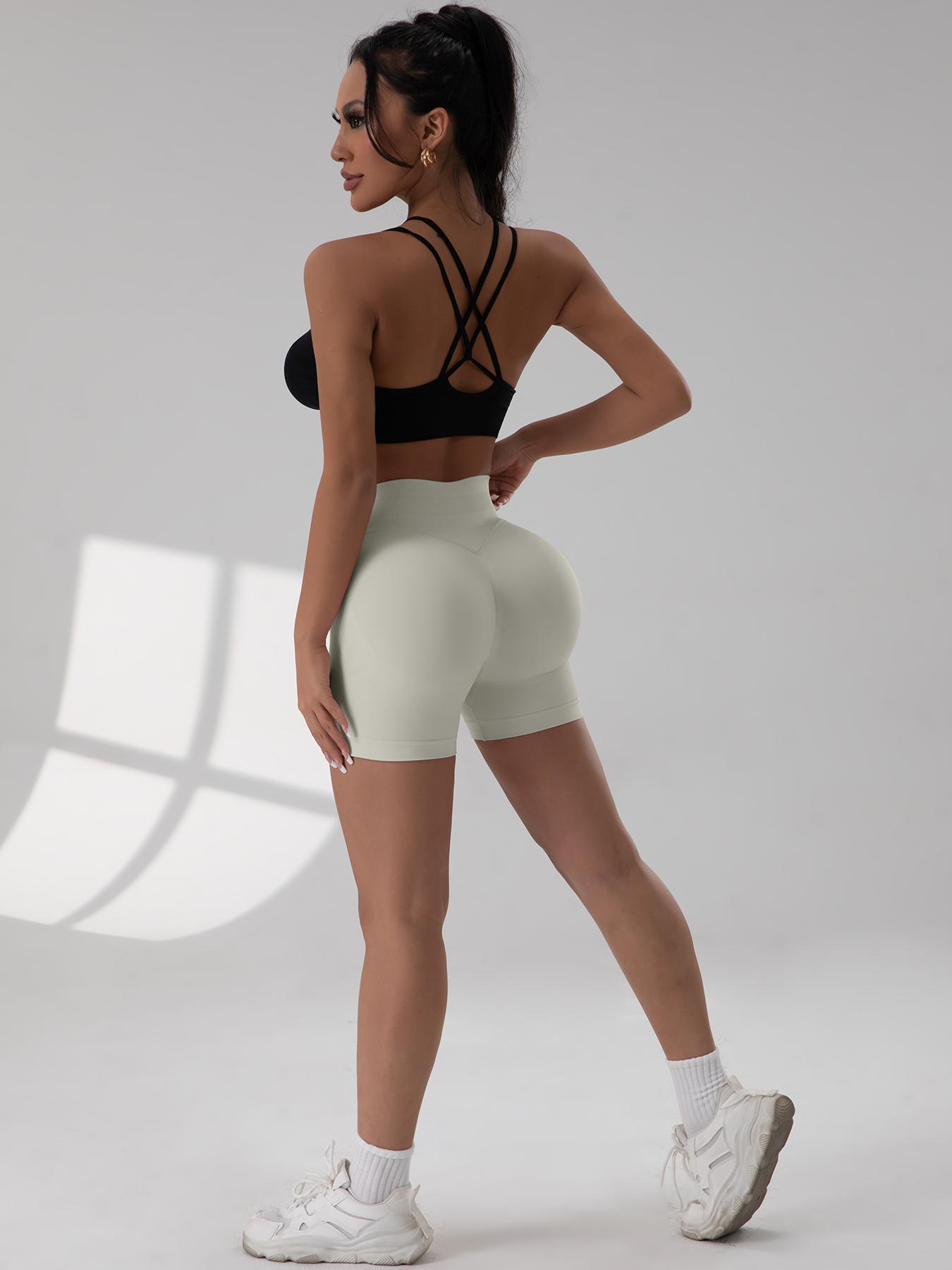 CHRLEISURE 3/6PCS High Waisted Biker Shorts for Women- Fitness Athletic Workout Running Yoga Gym Shorts