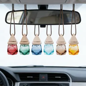3 bottles of a variety of fragrances, optional car aromatherapy, hanging aromatherapy device, made in the United States, leaving fragrance for 120 days, woody aromatherapy tone Cute Essential Oil Car Freshener aroma Car Interior Accessories air freshener