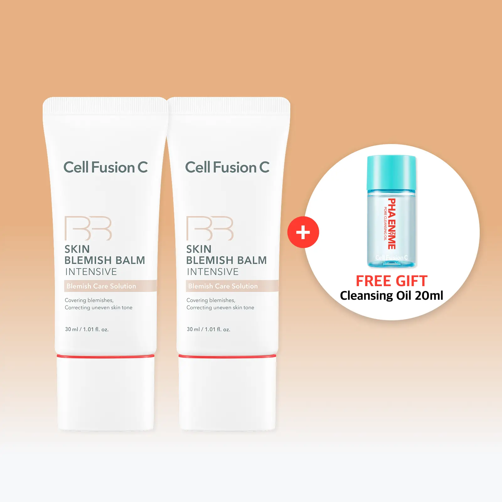 Skin Blemish Balm Intensive DUO | Skin Tint for Recovery | 5 Ceramides & 6 Peptides | Buildable Tone-Up Coverage | Korean BB Cream tiktokshopspringglowup