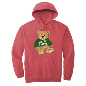 Yes, Paddy Shamrock Bear Ring-Spun Hoodie